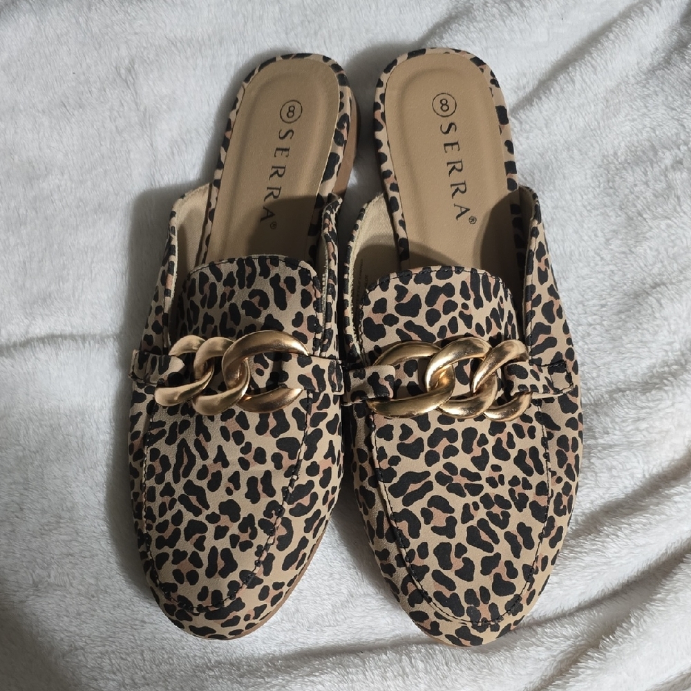 Serra Women's Leopard Print Loafers